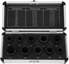 10 Pcs Impact & Nut Remover Set With Aluminium Storage Case,bolt Screw E... New. Price: $16.43.