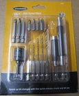 Warrior High Speed Steel Quick Change Drill Bit Set 15-PIECE New. Price: $18.99.