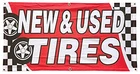 Less Co 2X4 Ft New Used Tires Banner Fabric Sign Rb Red. Price: $25.99.