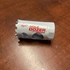 MILWAUKEE-49-56-9611 1-1/8" Hole Dozer Bi-metal Saw New Open Pack. Price: $16.99.
