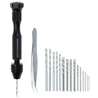 Precision Pin Vise Hand Drill With 25PCS Micro Twist Bits Set (0.5-3.0M... New. Price: $16.16.