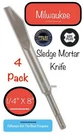 Milwaukee 48-62-6048 1/4" Sds Plus Hammer Drill Sledge Mortar Chisel Bit Knife New. Price: $32.99.