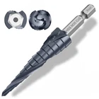 Upgrade M35 Cobalt Step Drill With Ultra Tiain Coating 1/8 1/2 Unibit New. Price: $21.54.