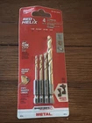 Milwaukee 48-89-4644 Titanium Drill Bit Set Pc Shockwave Impact Duty New. Price: $14.99.