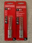 Brand New 2 Packs Craftsman 1/8 Hex Shank Titanium Nitride Drill (4 Bits). Price: $19.99.
