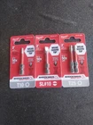 Lot Of 3 New Milwaukee Impact Bits. Price: $16.10.