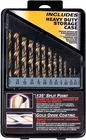 Skil 98013 13-PIECE Gold Oxide Wood & Metal Drill Bit Set W/ Heavy Duty Case New. Price: $14.99.