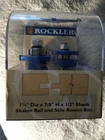 Rockler Shaker Rail & Stile Router Bits 1/2 Shank New. Price: $135.00.