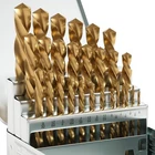Cobalt Left Hand Drill Bit Set, 29PCS M35 High Speed Steel Jobber Length Dril... New. Price: $169.99.
