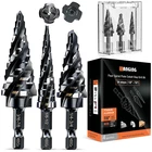 Pc Cobalt M35 Altin Quad Flute Step Drill Bit Set Hog Lifetime Warranty New. Price: $58.79.