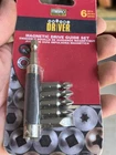 Mibro Industrial 6-PIECE Magnetic Drive Guide Set (437941) Bits & Holder New. Price: $15.00.