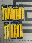 7-PACK Lot Irwin 81106 #6 High Speed Steel Wire Gauge Jobber Drill Bit 3-3/4" New. Price: $17.24.