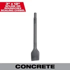 Milwaukee 3 In. X 12 Steel Scaling Chisel Masonry Bit New. Price: $41.95.