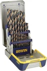 Irwin Tools Drill Bit Set, High-speed 29PC Pro Case, Black And Gold New. Price: $195.98.