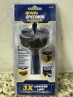 Irwin IWAX2007 Speedbor Supreme Self Feed Bit 2'' 50.8MM New. Price: $22.50.