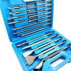 Rotary Hammer Drill Bits Set & Chisels- 17 Pieces Sds Plus Concrete Masonry H... New. Price: $46.05.