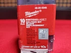 Milwaukee 48-25-5340 2-1/8 In. Switchblade 10 Pack Replacement New. Price: $39.99.