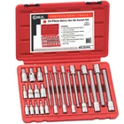 Genius Tools Piece 1/4" & 3/8" Dr. Metric Hex Bit Socket Set BS-2324HL New. Price: $167.93.