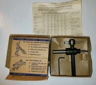 Craftsman Vintage No. 3641 Adjustable Circle Hole Cutter Original Packaging Used. Price: $39.00.