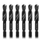 6-PIECE 1/4-20NC Combination Drill Tap Bit Set Sae, Made Of High-speed Steel New. Price: $25.99.