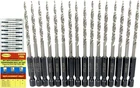 Ftg Usa 16 Pc #6 (9/64") Tapered Countersink Drill Bit Set - Replacement Tape... New. Price: $86.67.