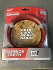 New Milwaukee 49-56-9270 5-1/4 In. Big Hawg Hole Saw With Carbide Teeth. Price: $49.99.