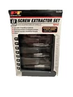 Performance Tool W2968 Piece Screw Extractor Set, New. Price: $17.05.