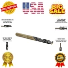 21/32" Reduced Shank High Speed Steel Black & Gold Kfd Drill Bit With 1/2" Sh... New. Price: $35.99.