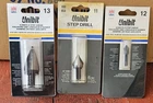 New Irwin Unibit Step Drill #'s 13, 12, Made Usa! + Free Gift!!. Price: $42.96.