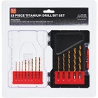 Do Best Titanium Drill Bit (13-PIECE) QJDIB-PTASET-002A Sim Supply, Inc. New. Price: $16.34.