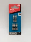 New Makita T25 Torx Insert E-00636 Impact Xps 1", Pack Of Bits. Price: $11.00.