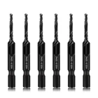 6-PIECE 6-32NC Combination Drill Tap Countersink Bit Set Sae, Made Of New. Price: $20.08.