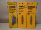 Dewalt DW2021 Power Bit, No 1, Phillips/slotted, 2IN W/ Stanley Utility Blades New. Price: $11.18.