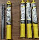 (4) Relton 3/8"X 4" Hard Surface Drill Bit(s) Groo-v Tip Multi-purpose New. Price: $59.89.