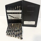 Norseman 15PC Drill Bit Set Black & Gold 135 Split Point 1/16-1/2 By 32NDS Open. Price: $104.30.