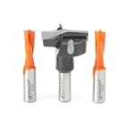 3-PC Carbide Tipped Brad Point & Hinge Boring Bit Set New. Price: $89.96.