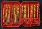 Milwaukee 48-89-4672 29PC Shockwave Impact Duty Red Helix Titanium Drill Bit Set Open. Price: $80.00.