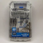Hart 40-PIECE Assorted Drill And Drive Bit Set With Storage Case New. Price: $15.00.