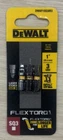 Dewalt Flextoro Bits 3PK - DWAF1SQ3IR3 New. Price: $5.00.