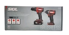 Skil 20VOLT 2-TOOL Brushless Power Combo Kit Battery & Charger Cb 743701 New. Price: $138.00.
