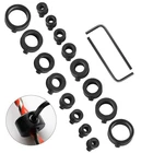 Depth Stop Drill Bit, 18 Piece Collar Set Positioner Ring And Hex... New. Price: $19.99.