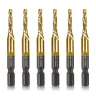 6-PC 8-32NC Combination Drill Tap Bit Set Sae, Thread Pcs New. Price: $21.46.
