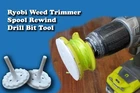 Ryobi Weed Trimmer Spool Rewind Drill Bit Tool New. Price: $14.95.