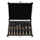 Comoware Reduced Shank Drill Bit Set, 8 Sizes From 9/16" To 1", Hss M2, Black... New. Price: $69.19.