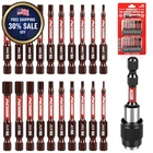 21-PIECE 2.5" Hex Head Allen Wrench Drill Set, 1/4" Screwdriver New. Price: $14.90.