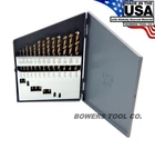 Norseman 13PC Cobalt M42 Drill Bit Set Jobber Lengths 1/16-1/4 Made In Usa D-13 New. Price: $42.99.