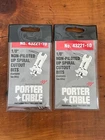 Packs Nos Porter-cable 43221-10 1/8" Non-piloted Up Spiral Cutout Bits New. Price: $17.00.