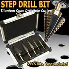 5PCS Hss High Speed Steel Cobalt Titanium Step Unibit Drill Multiple Hole New. Price: $13.69.