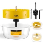 Kata 6.125 Hole Saw For Recessed-lights: 6-1/8 In With Silicone Dust... New. Price: $32.94.