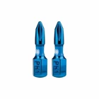 Spyder 19033 1-INCH PH1 Impact Driver Bit 2-PACK 1/4" Hex New. Price: $12.48.